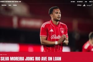 官方：诺丁汉森林右后卫莫雷拉租借至葡超里奥阿维，租期一个赛季